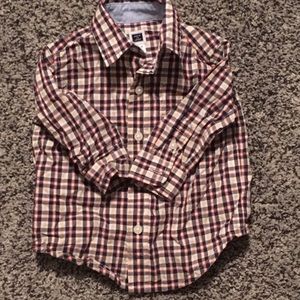!!! 3/$20 Janie and Jack 3-6 months boys button down shirt
